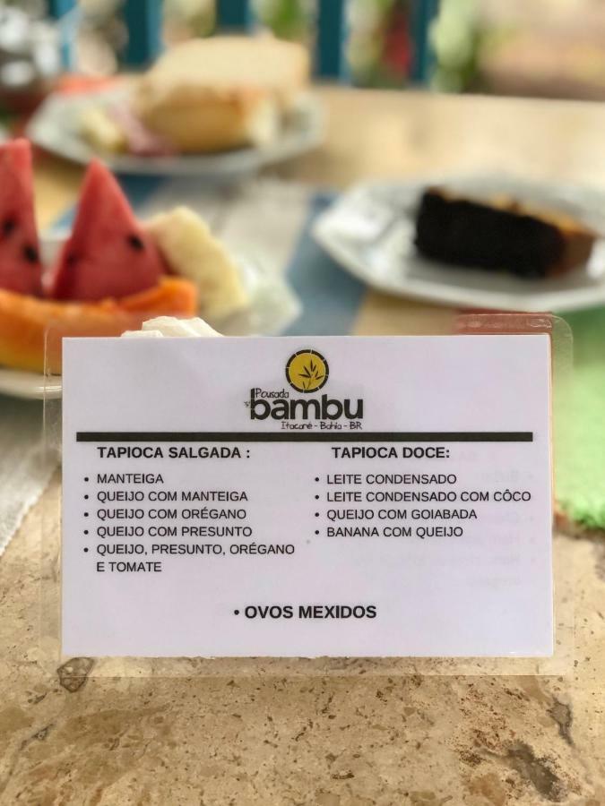 Pousada Bambu Itacare Ngoại thất bức ảnh
